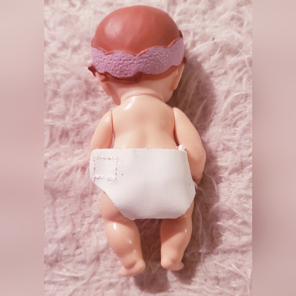 Baby Born Surprise Flamingo Doll Mini Zapf Creations Red Hair Green Eyes - Picture 7 of 12